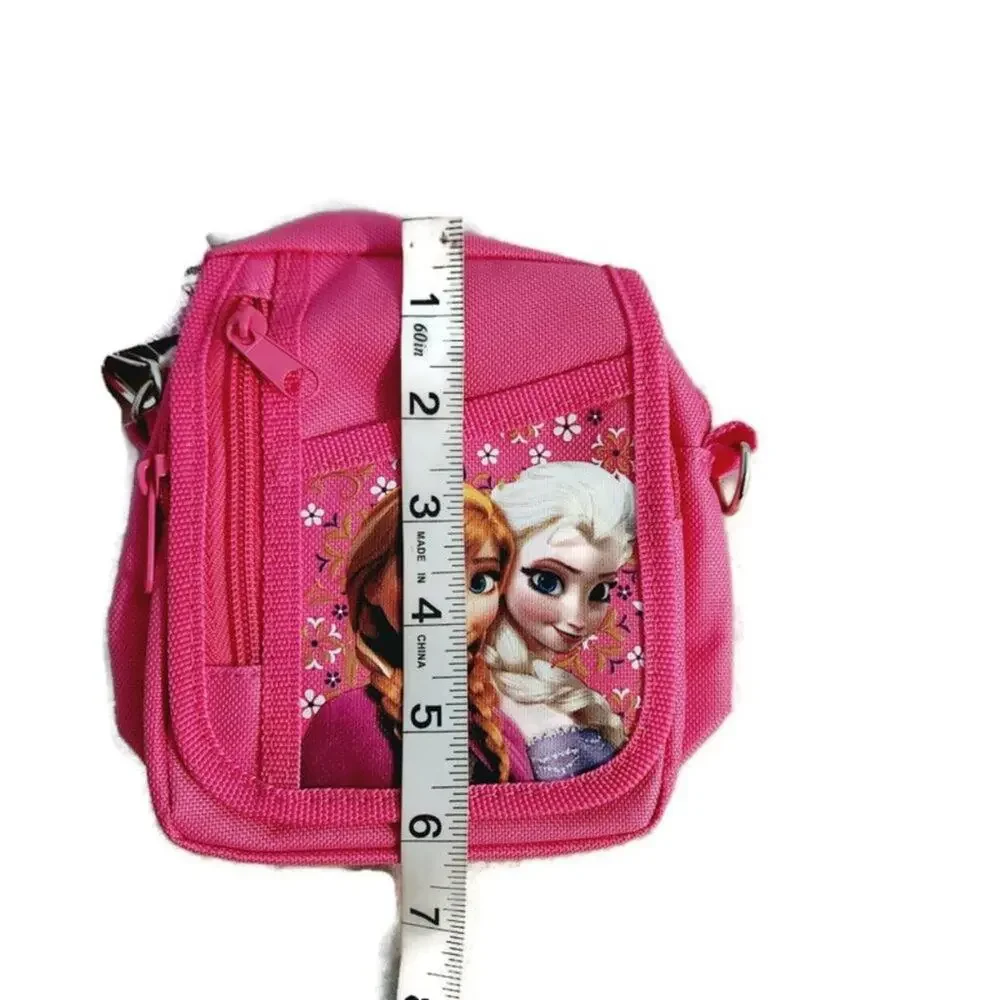 Disney Frozen Girl's Pink Mini Dual Purpose Fanny Pack Crossbody Bag